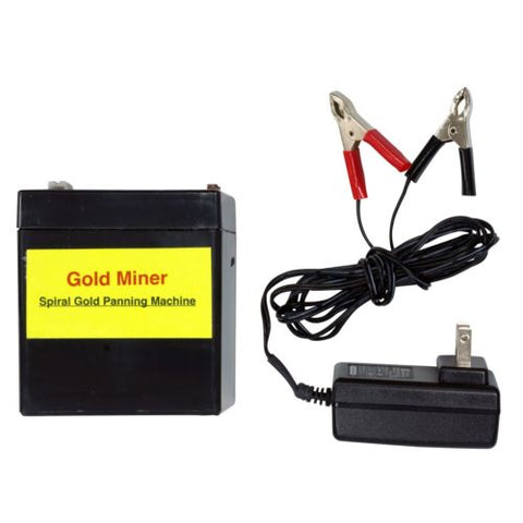 Gold Miner Battery Charger Package for Spiral Gold Panning Machine