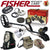 Fisher F75 Ltd Bundle with Two Coils and Covers Back Pack Pouch Cap Battery Kit