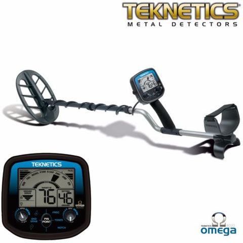 Teknetics Omega 8500 Metal Detector w/ 11" DD Double-D Coil & 5 Year Warranty
