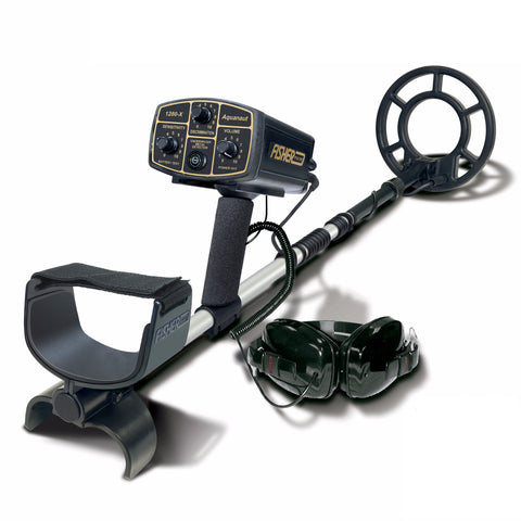 Fisher 1280X Metal Detector with 8" Concentric Search Coil and 2 Year Warranty