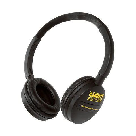 Garrett ClearSound Easy Stow Headphones with In-Line Volume for Metal Detectors!