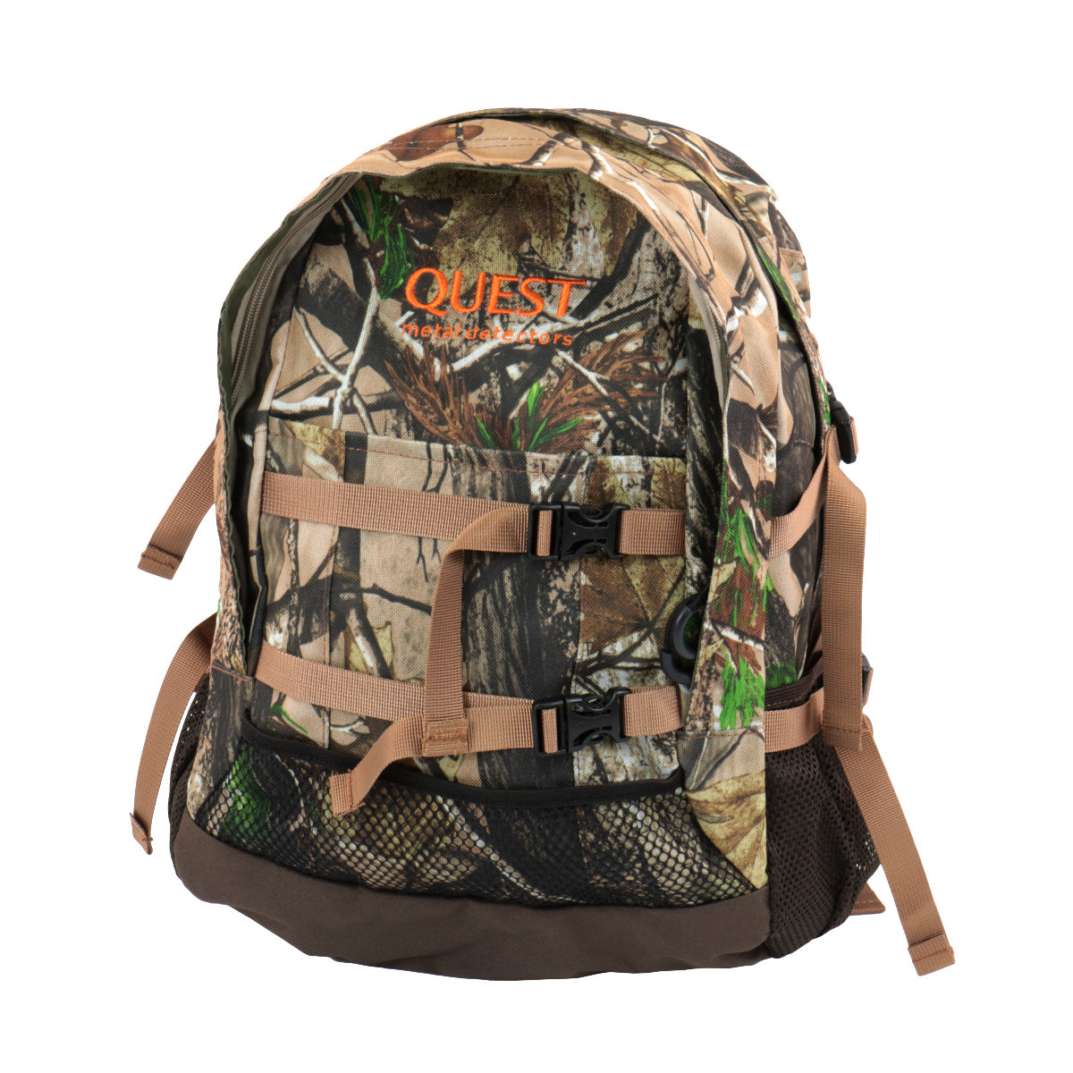 Quest Metal Detectors All Purpose Camo Backpack