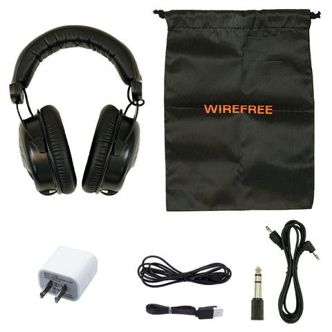 Quest Wirefree Pro Wireless Headphones Bluetooth aptX for Minelab Equinox