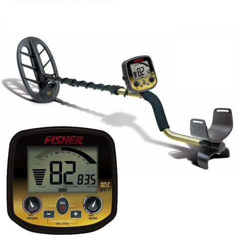 Fisher Gold Bug DP Metal Detector with 11" Elliptical Search Coil