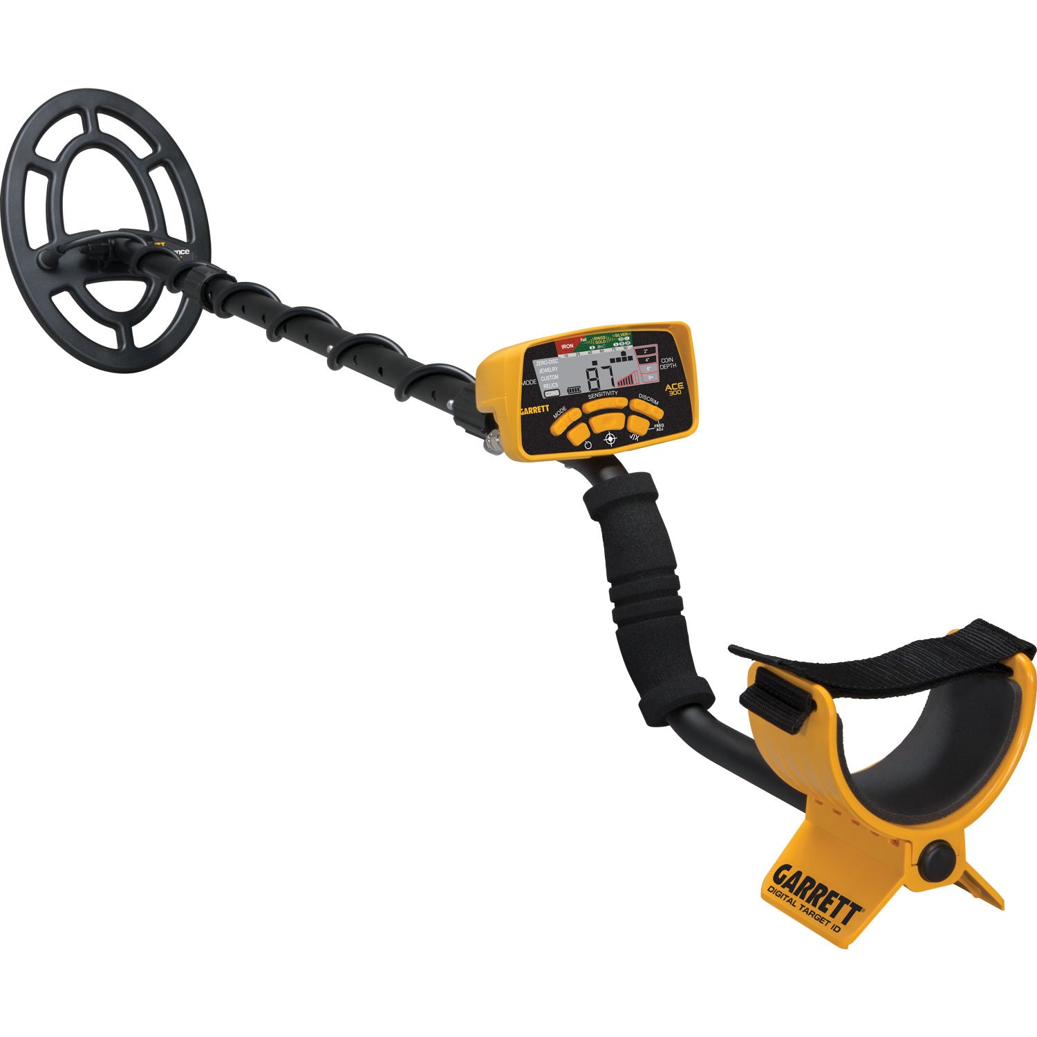 Garrett ACE 300 Metal Detector Special w/ Pinpointer, Box, Book, Bag