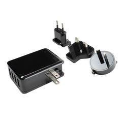 Minelab Metal Detector 4-Way Universal AC Charger Plug Pack for Equinox, Manticore and X-Terra Series