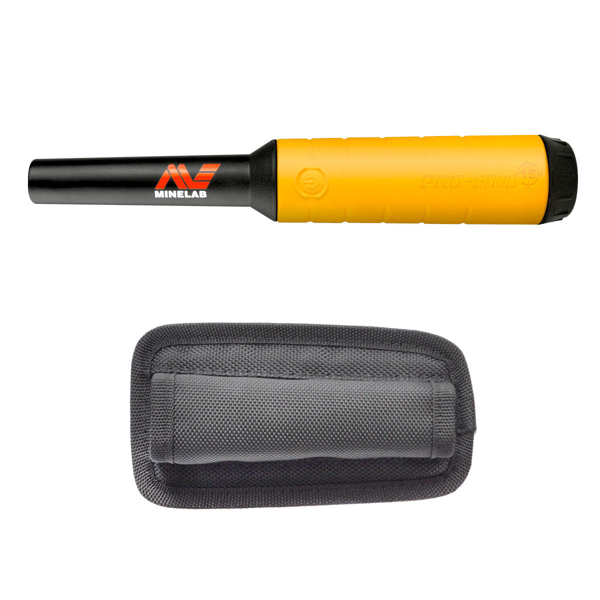 Minelab GO FIND 66 Metal Detector with Finds Pouch and PRO FIND 15, Black Carry Bag,