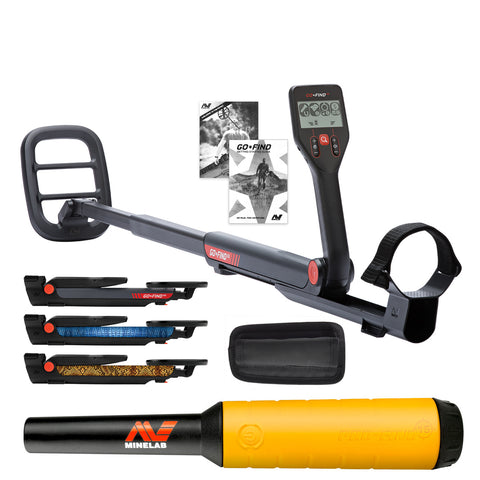 Minelab GO-FIND 22 Metal Detector with PRO-FIND 15 Pinpointer & Holster