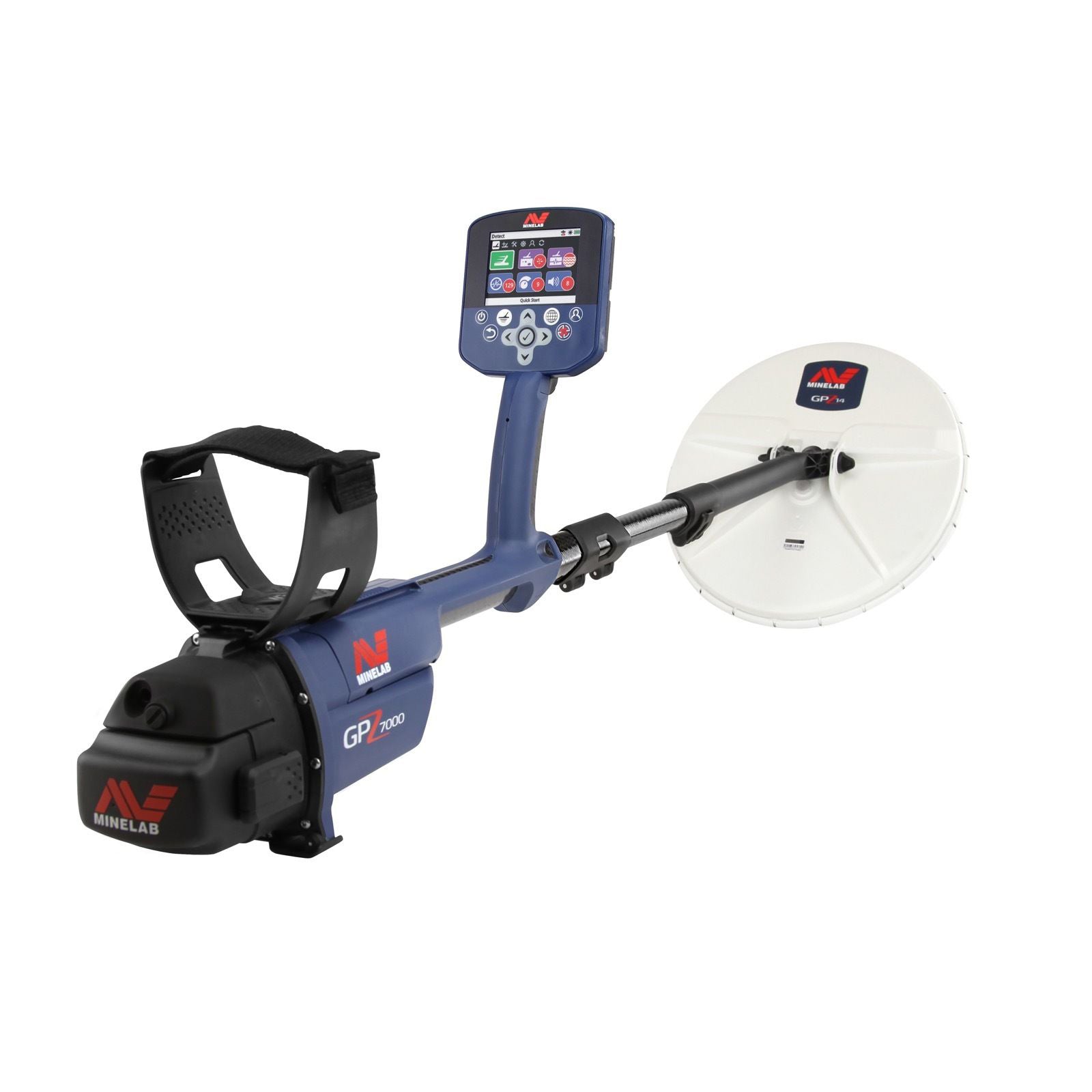 Minelab GPZ 7000 All Terrain Gold Metal Detector with Pro Find 35, Carry Bag