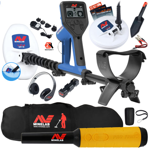 Minelab GOLD MONSTER 1000 with Pro Find 35, Carry Bag, 2 Search Coils, and More