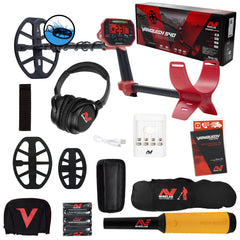 Minelab VANQUISH 540 Pro Pack Detector w/ 2 Coils, Pro-Find 15 Pinpointer, & Bag