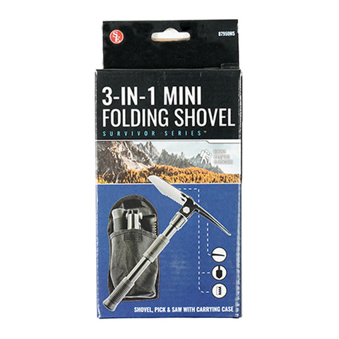 Sona Enterprises 3-in-1 Mini Folding Shovel