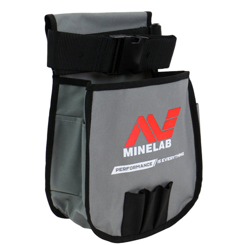 Minelab Black Padded Carry Bag for Metal Detectors and Finds Pouch for Tools