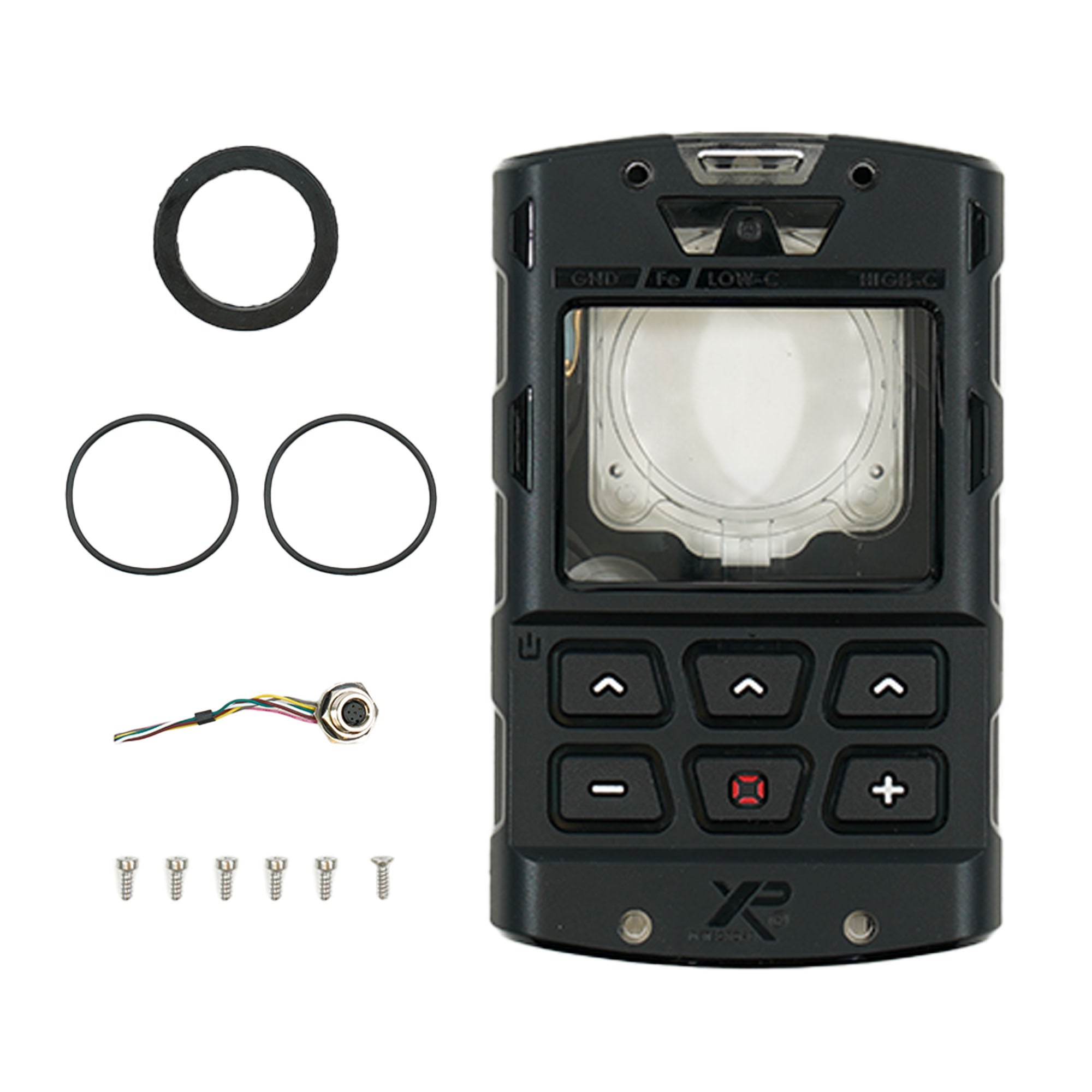 XP Metal Detectors Tempered Glass Screen Protector For DEUS II Remote Control With Cleaner Kit