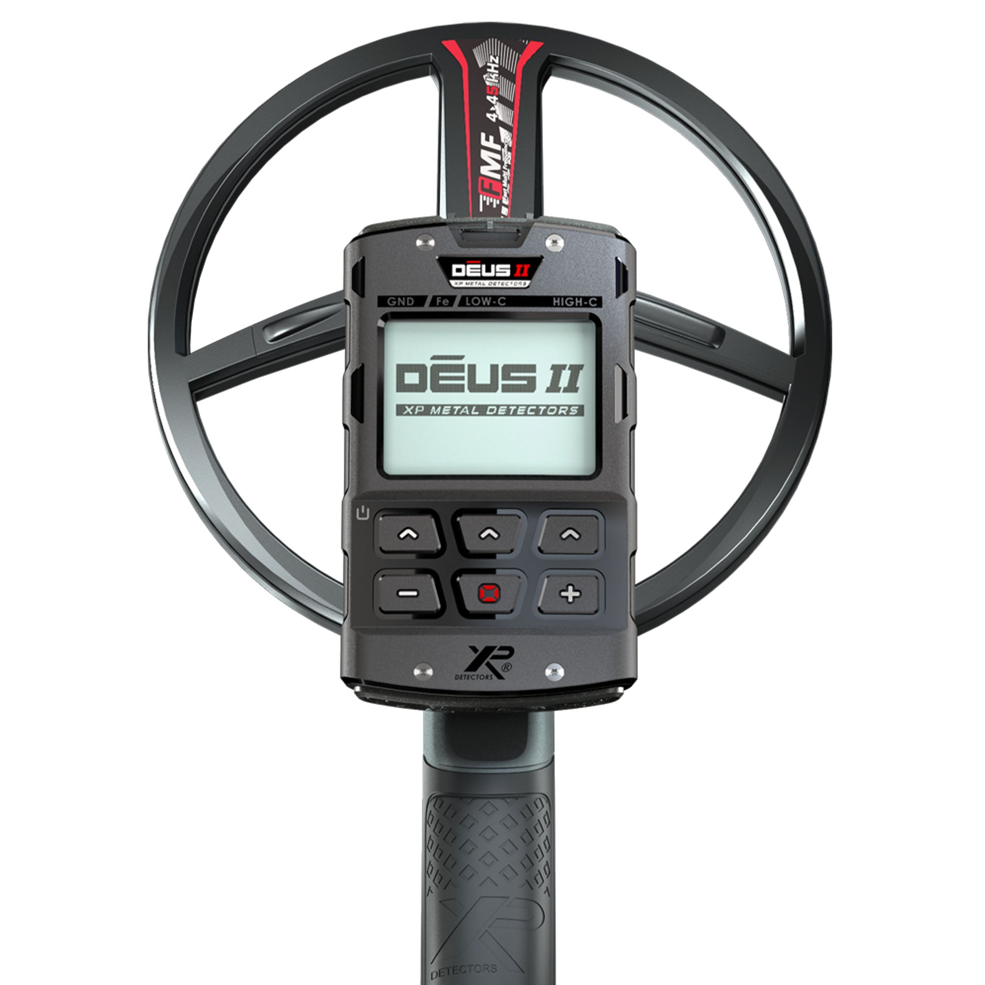 XP DEUS II Fast Multi Frequency Metal Detector with 11" FMF Search Coil, MI-6 Pinpointer, and BH-01 Bone Conduction Headphones