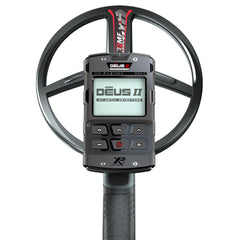 XP DEUS II Fast Multi Frequency Metal Detector with 11" FMF Search Coil, MI-6 Pinpointer, and BH-01 Bone Conduction Headphones