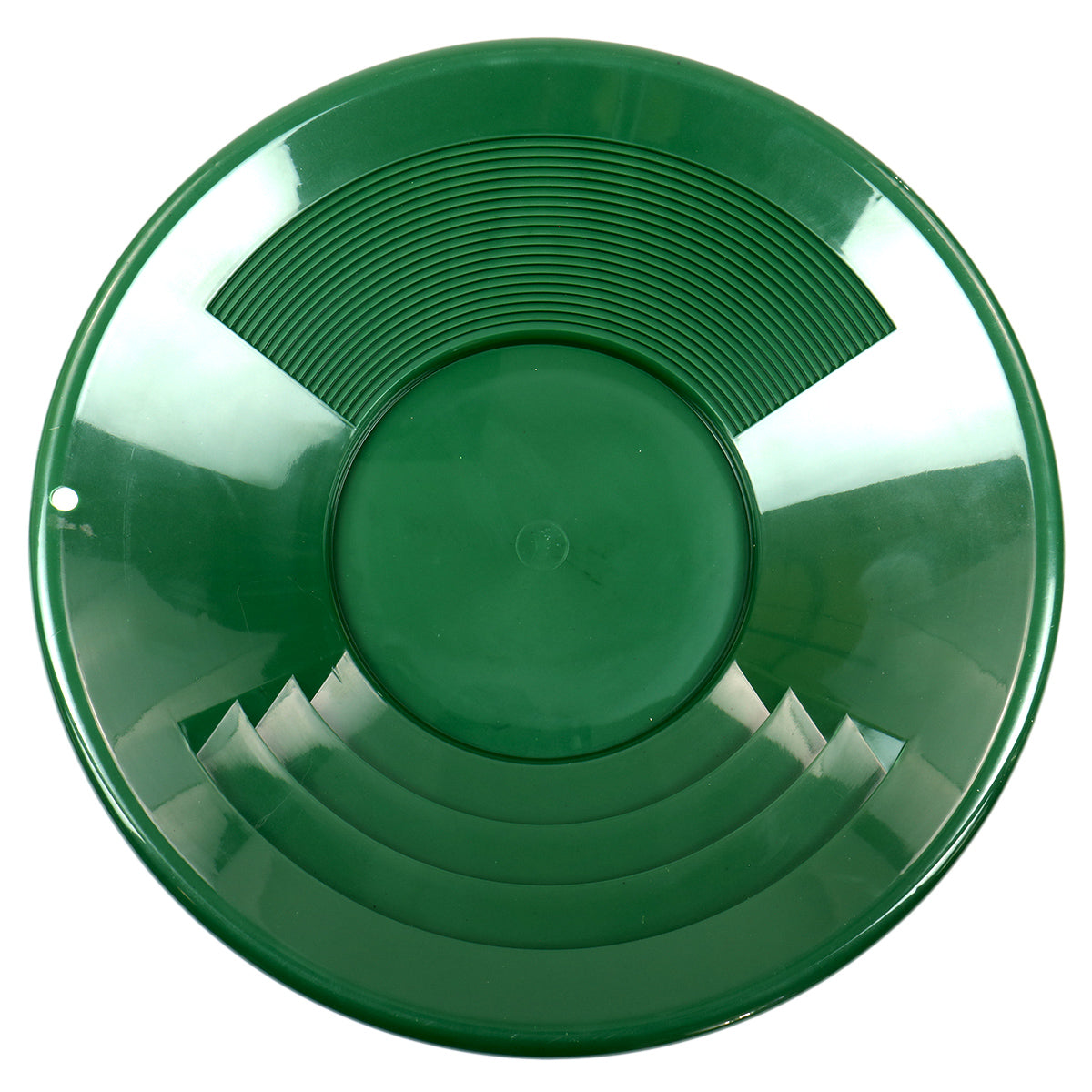 14" Plastic Gold Pan w/ Shallow & Deep Riffles for Gold Prospecting