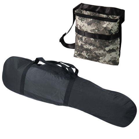 Metal Detector Gun-Style Padded Carrybag for Metal Detectors and Find Pouch