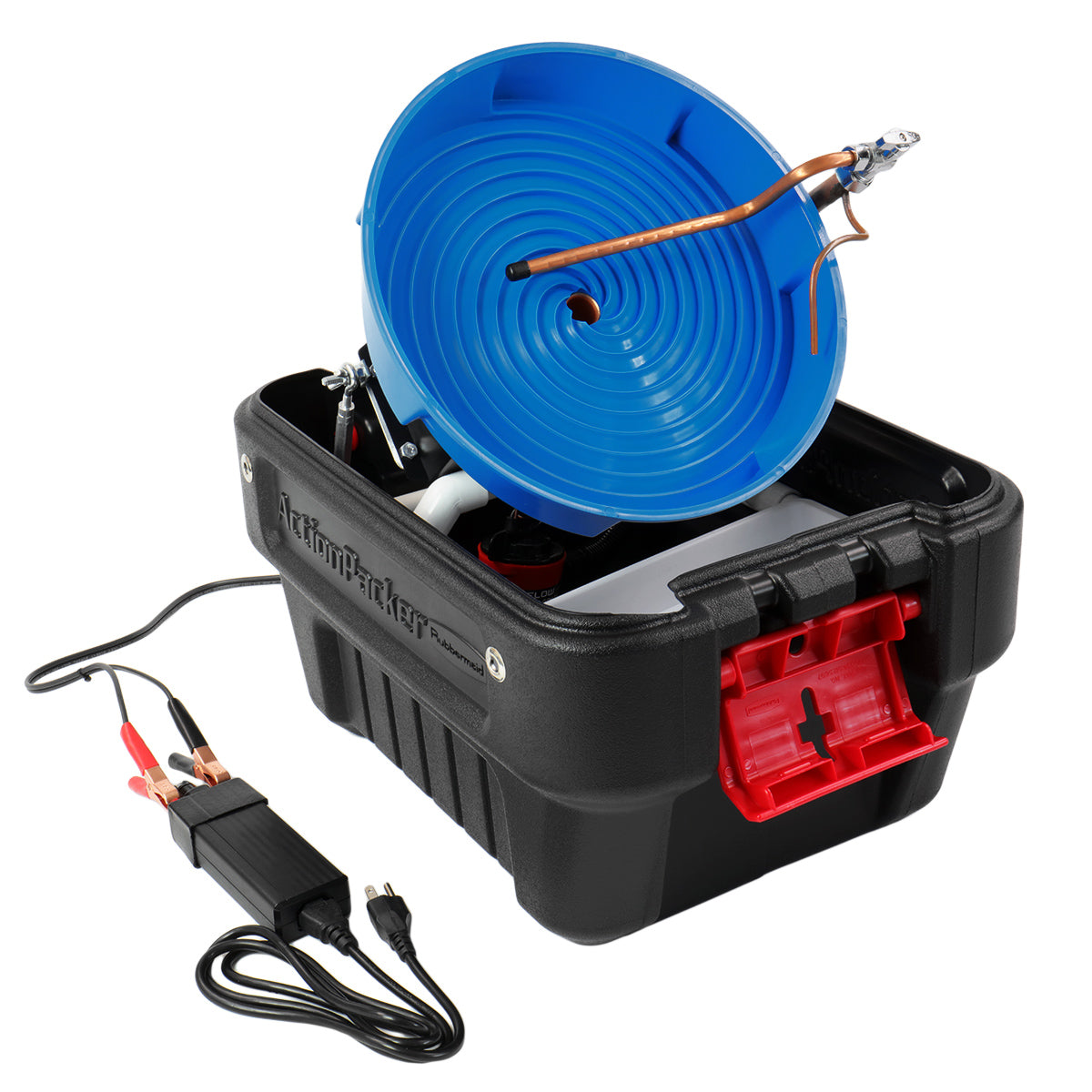 Gold Miner Advanced Spiral Wheel Gold Panning Machine & Power Supp ...