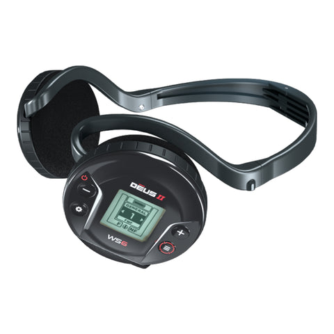 XP DEUS II FMF Metal Detector with 11" FMF Coil with Bone Conduction Headphones