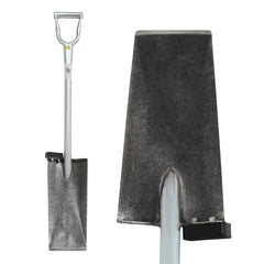King of Spades Shovel w/ 15" Edge &amp; Foot Pad