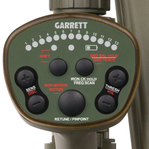Garrett ATX Extreme Pulse Induction Metal Detector with 11x13" DD Closed coil