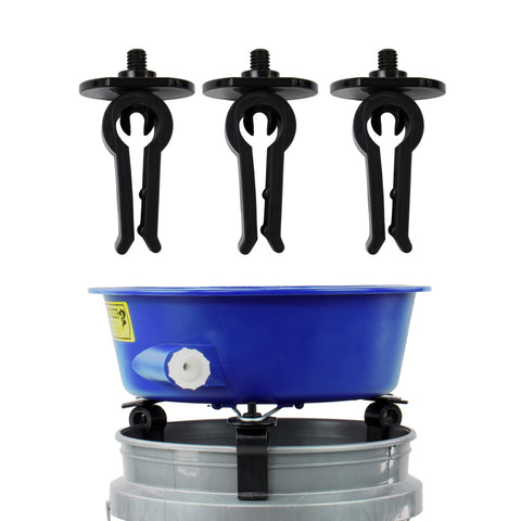 Blue Bowl Concentrator Kit Dual Pack with Pump, Battery Clips, Leg Levelers