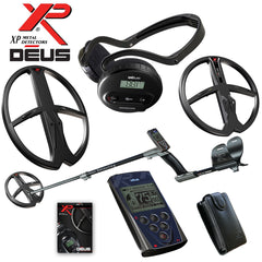 XP Deus Detector Gold & Relic Hunt Package, Backphones, Remote and 2 X35 Coils