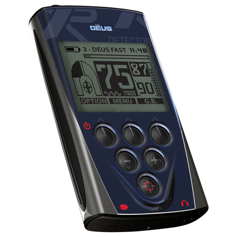 XP Deus Detector w/ Full Sized Headphone, Remote, 9” X35 Coil & Waterproof Kit