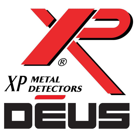 XP Deus 9.5" x 5" Elliptical DD HF Search Coil with Cover, Lower Shaft & Parts