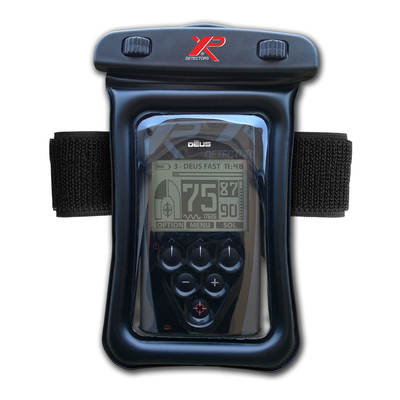 XP Deus Metal Detector w/ MI-6 Pinpointer, Headphones, Remote, X35 Coil & more