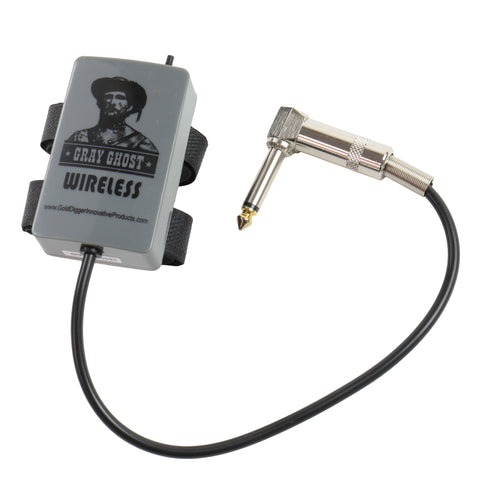 DetectorPro Gray Ghost Platinum Series Wireless Headphones for Minelab FBS & GPX