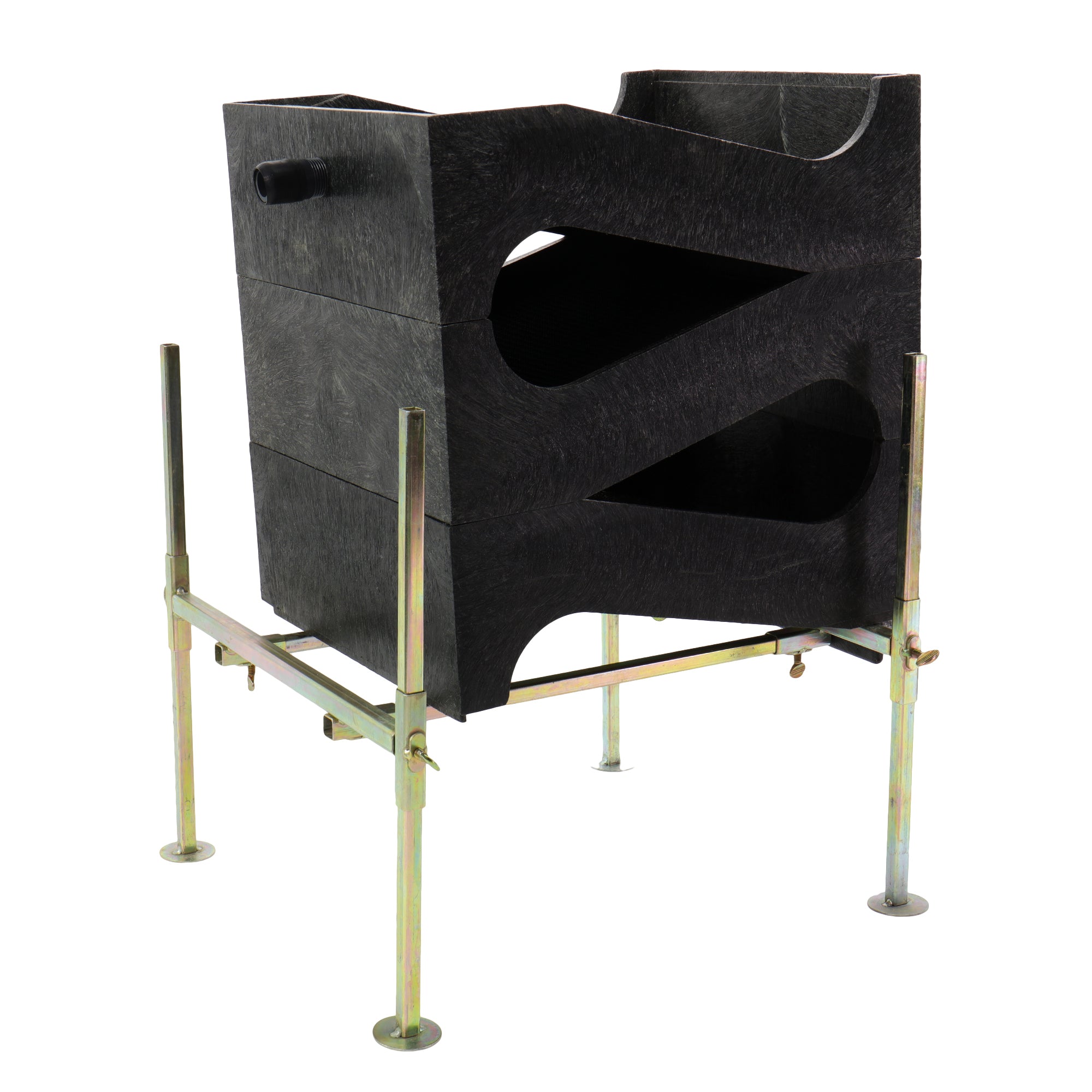 Gold Cube 3 Stack Deluxe Complete Kit, Nugget Zone Banker, Gold Cube Trommel
