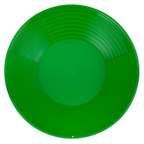Pioneer Mining 12" Green Gold Pan for Gold Prospecting