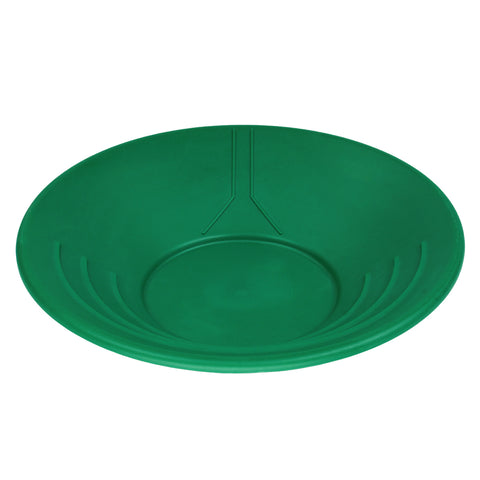 10" & 14" Green Plastic Gold Pans, Sifting Pans, Sniffer Bottle, Trowel & More