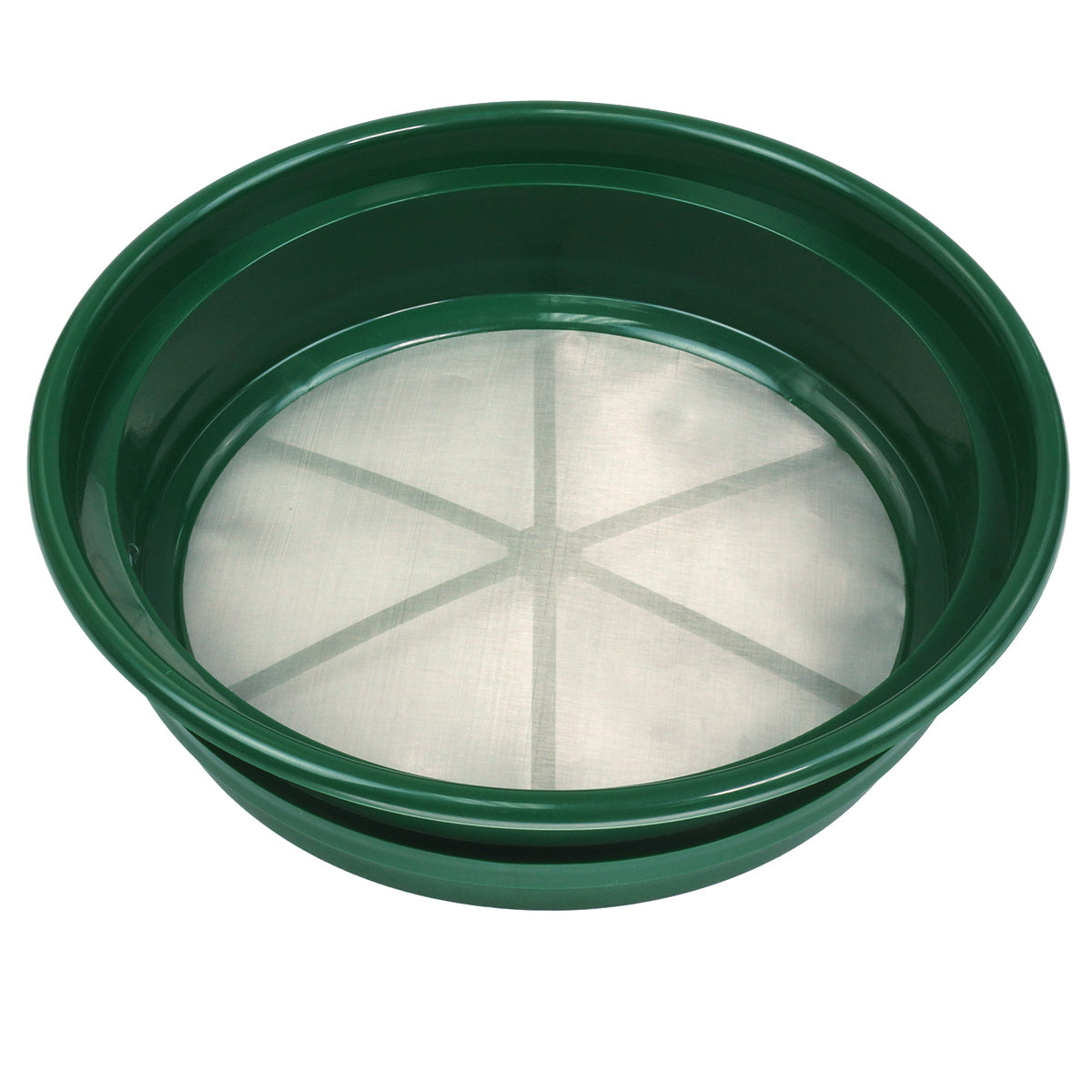 6 pc Green Sifting Gold Pan Plastic Classifiers &amp; 8 lbs Magnetic Pickup Tool
