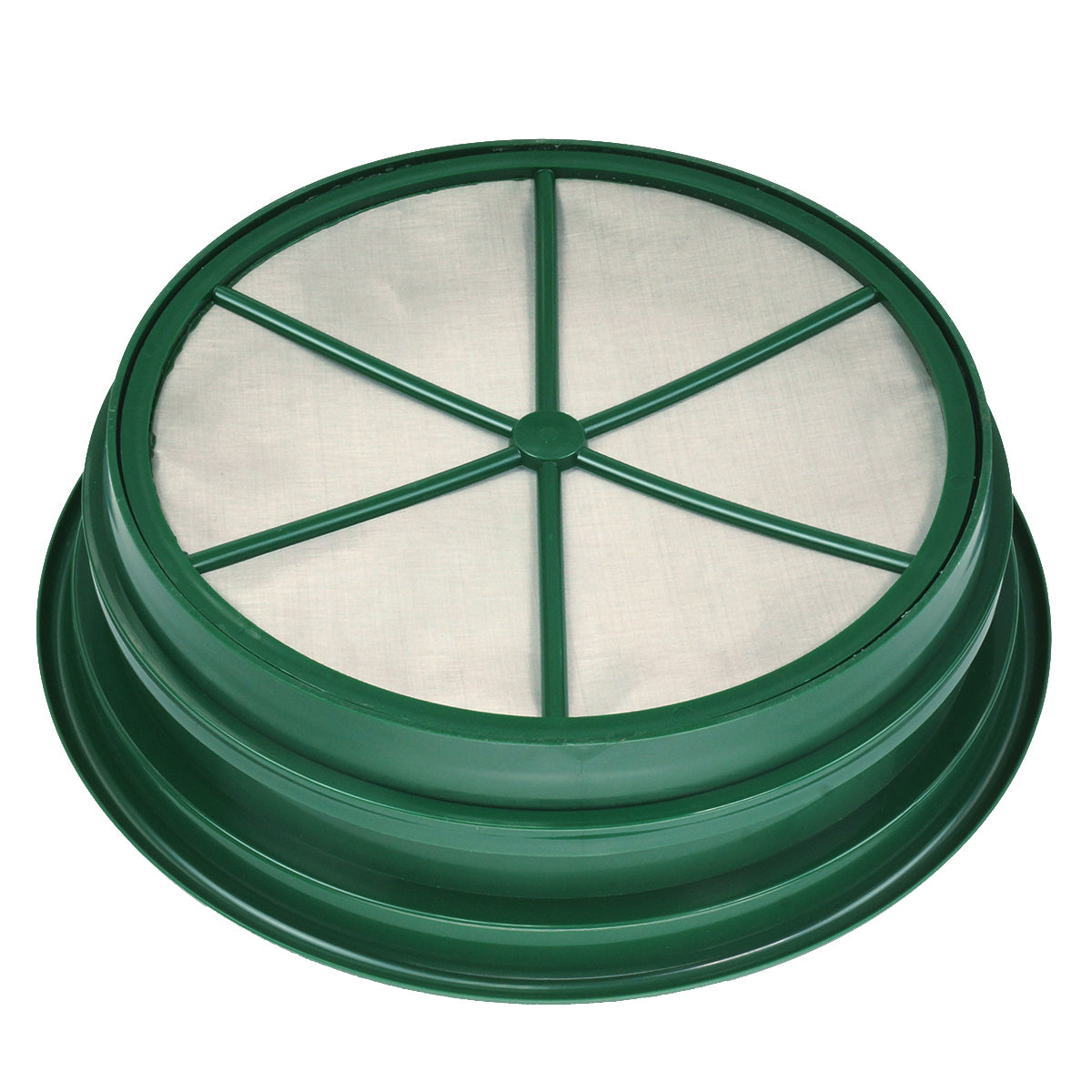 6 pc Green Sifting Gold Pan Plastic Classifiers &amp; 8 lbs Magnetic Pickup Tool
