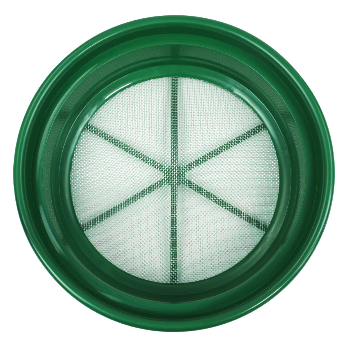 3 pc Green Plastic Gold Sifting Pan Classifier Stackable Mesh Size ...