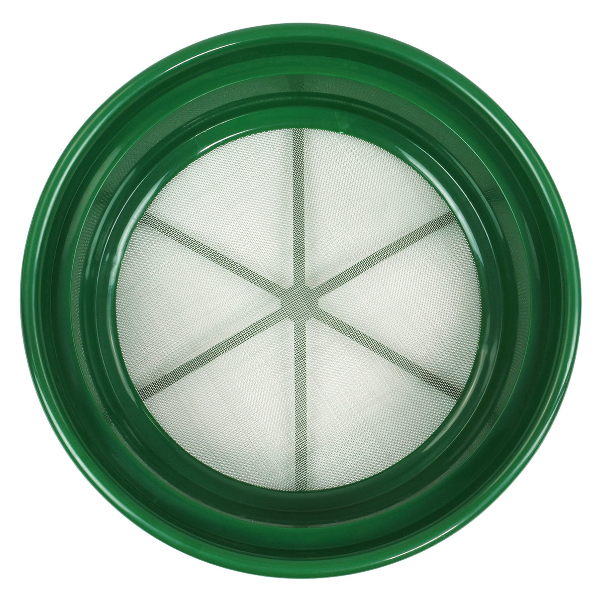 6 pc Green Sifting Gold Pan Plastic Classifiers &amp; 8 lbs Magnetic Pickup Tool