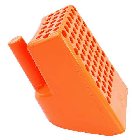 8 1/2" Orange Hand Held Plastic Metal Detector Sand Scoop for Gold Prospecting