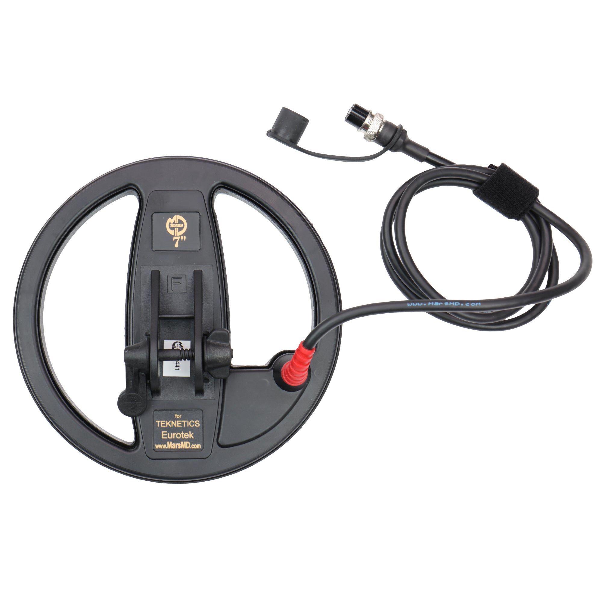 Mars Lion 7" DD Waterproof Search Coil for Teknetics Eurotek Metal Detector