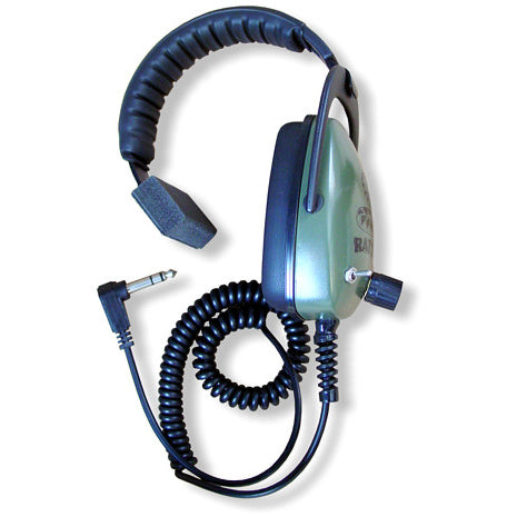 DetectorPro Rattler Headphones with 1/4" Angle Plug for Metal Detector