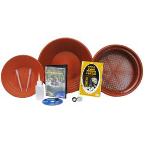 Jobe Gold Buddy Strike It Rich Gold Panning Kit with 2 Archer Gold Pans and More