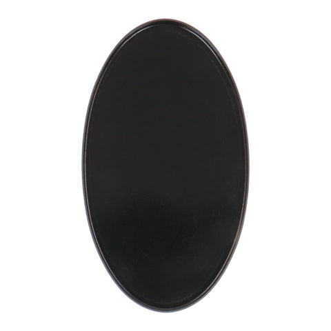 Coiltek 10x5" Elliptical Coil Cover Hard Plastic Skidplate Black Scuff